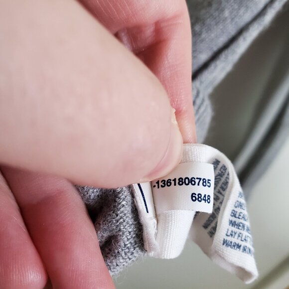 AMERICAN EAGLE Vintage Angora Rabbit Blend Cardigan Button Up Grey Women's Small - Picture 10 of 11